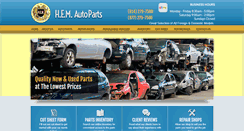 Desktop Screenshot of hemautoparts.com